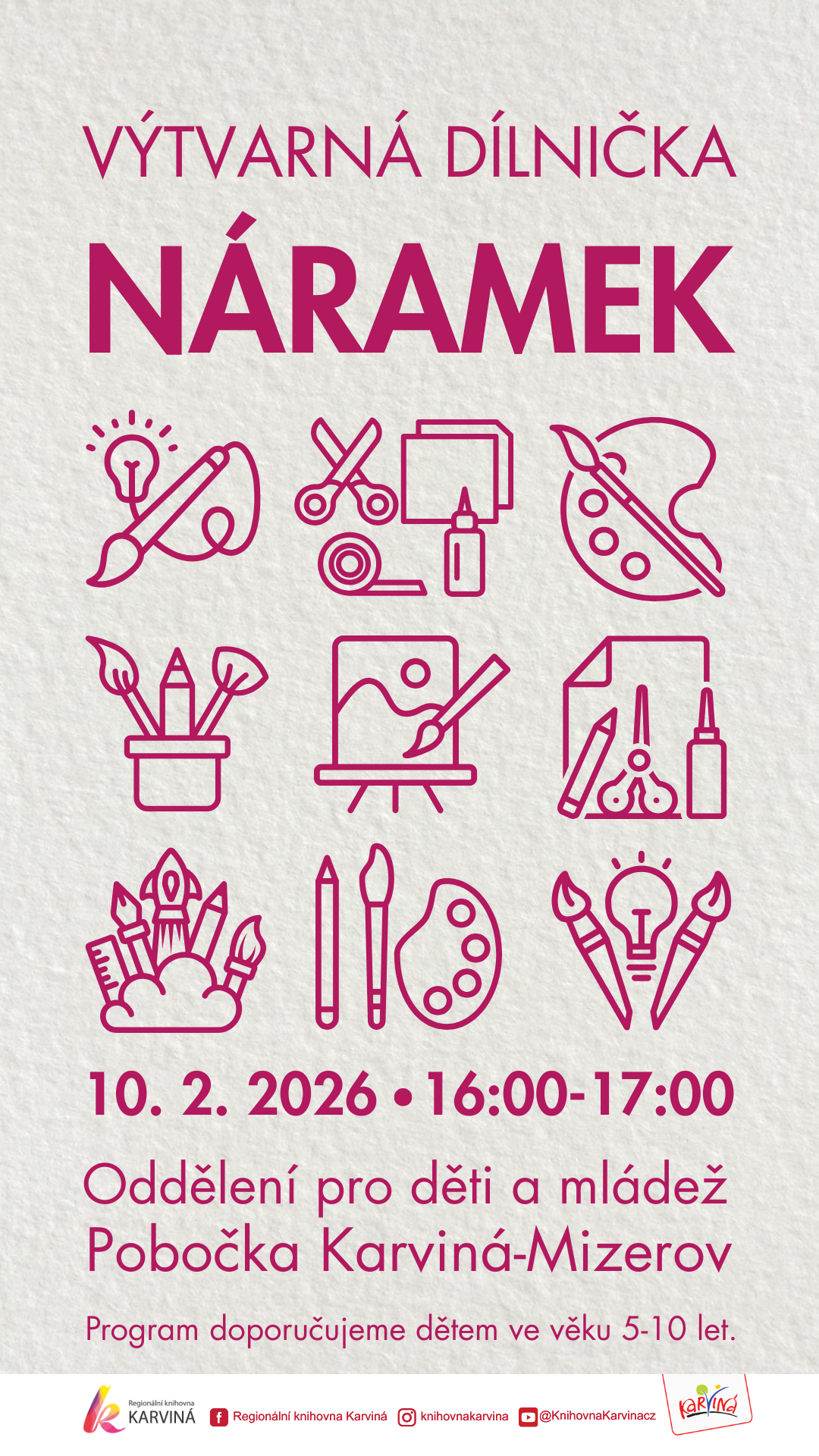 Výtvarná dílnička - Náramek